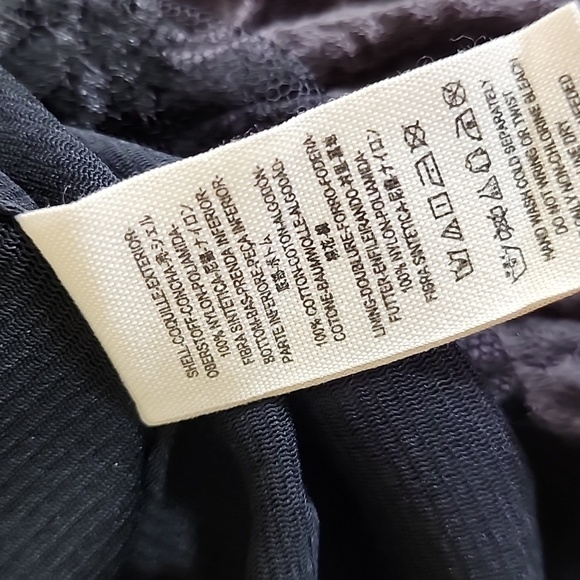 Free People Goth Lace Boho Dress Skirt - Picture 5 of 5